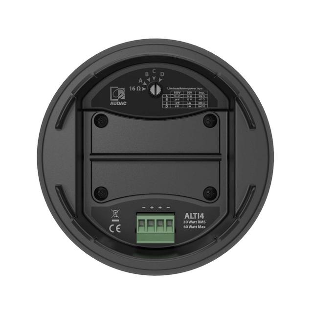 ALTI6 6" Pendant Speaker - 100V and 16 Ohm - thumbnail image 3