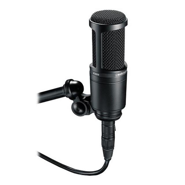 Audio Technica AT2020 Cardioid Condenser Microphone - thumbnail image 2