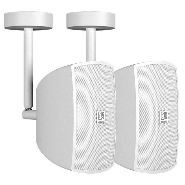 Audac ATEO2S Surface Ceiling Mount 8 Ohm Speakers (Pair) - thumbnail image 2