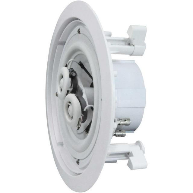 White 6.5'' Dual 2-Way Ceiling Speaker (8 Ohms 120 W) - thumbnail image 3
