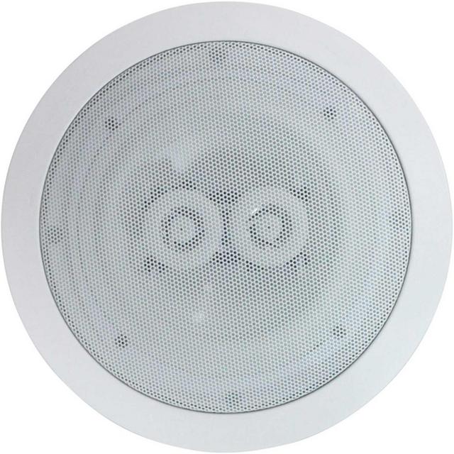 White 6.5'' Dual 2-Way Ceiling Speaker (8 Ohms 120 W)