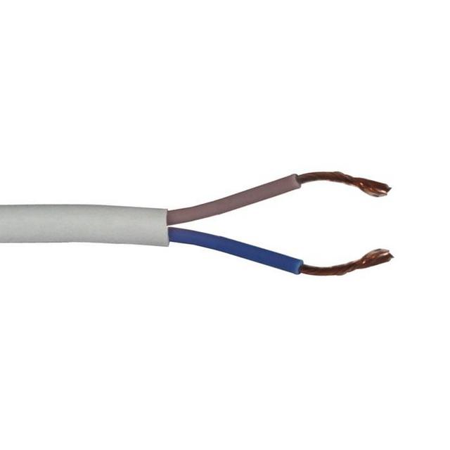 2 Core 0.75MM 100V White Speaker Cable - thumbnail image 2