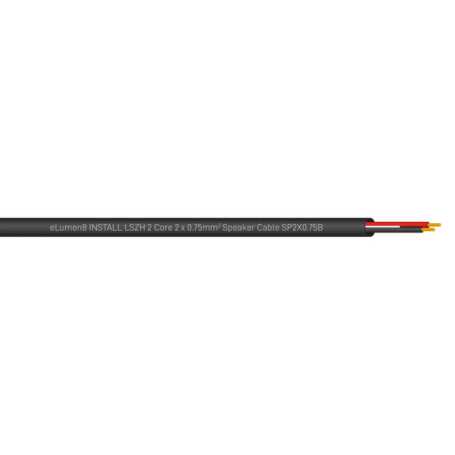 INSTALL LSZH 2 Core 2 x 0.75mm Speaker Cable - thumbnail image 3