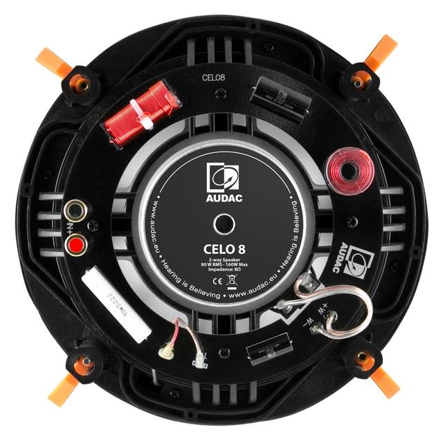 AUDAC CELO8 High-End 2-Way 8" Ceiling Speaker - thumbnail image 2