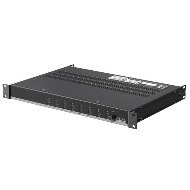 Audac CEP803 Octo 8 Channel Amplifier 8 x 30W - thumbnail image 3