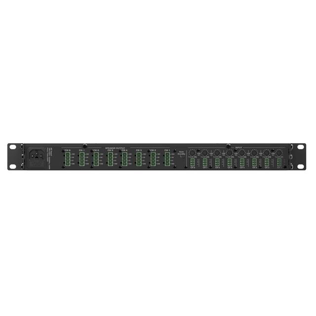 Audac CEP803 Octo 8 Channel Amplifier 8 x 30W - thumbnail image 2