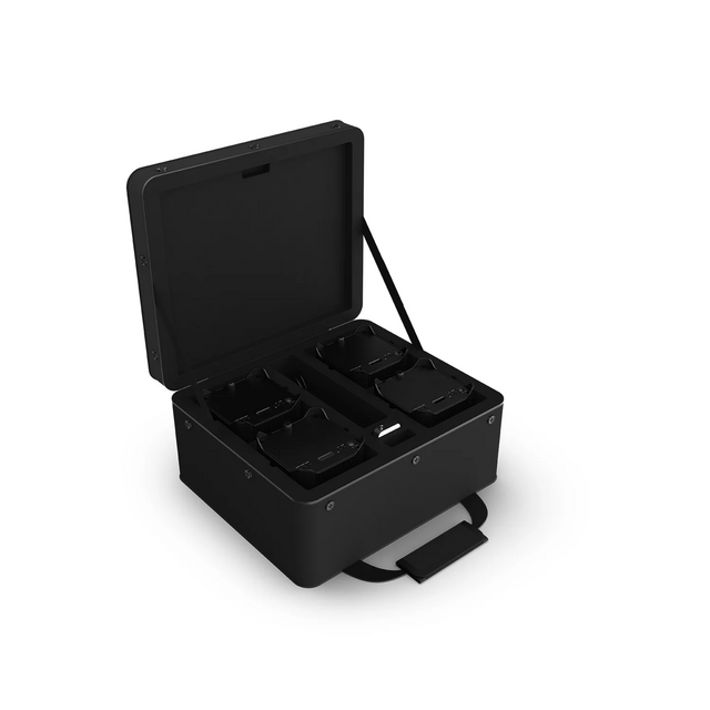 Chauvet Freedom Par Q9 X4 4-Pack Battery Uplighter (9x6W RGBA LEDs, Black) - thumbnail image 7