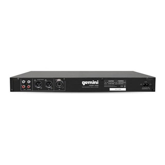 Gemini CDMP-1500 CD Player With USB For MP3 Playback - thumbnail image 2
