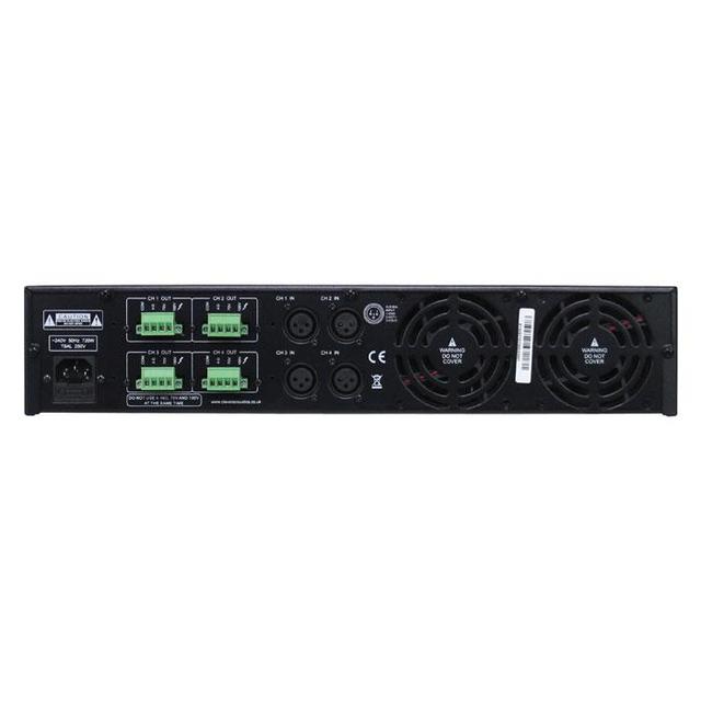 Clever Audio 4 x 120W Slave Amp 100V Line - thumbnail image 2