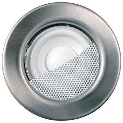 Kef Ci50R 2" Ceiling Speaker - 30W - Brushed Steel - Single - BSTOCK