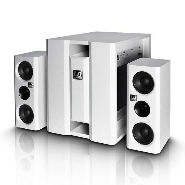 LD Systems Dave 8XS Compact Multimedia PA System 350W - Black - thumbnail image 4