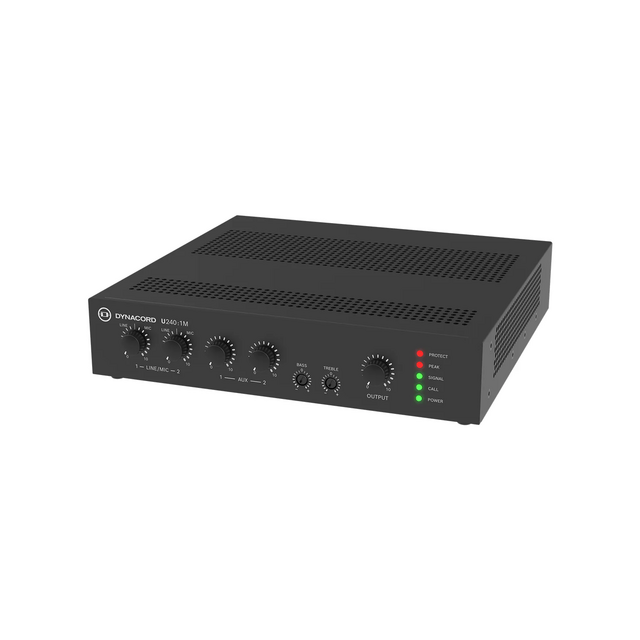 Dynacord U240:1M - Single Channel 240W Mixer Amplifier - thumbnail image 4