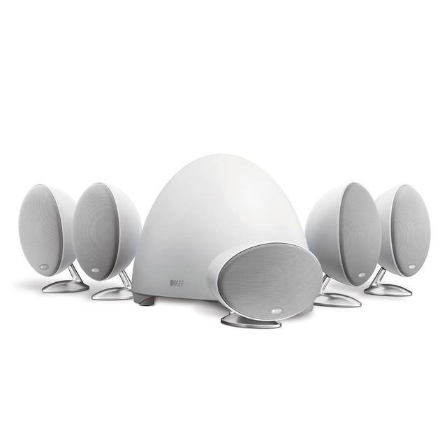 Kef E305 5.1 Home Theatre Speakers - Black - thumbnail image 2