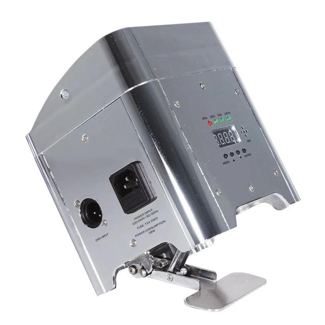 Colour Raider Lithium Battery Uplighter Pack (Chrome Housing) - thumbnail image 6