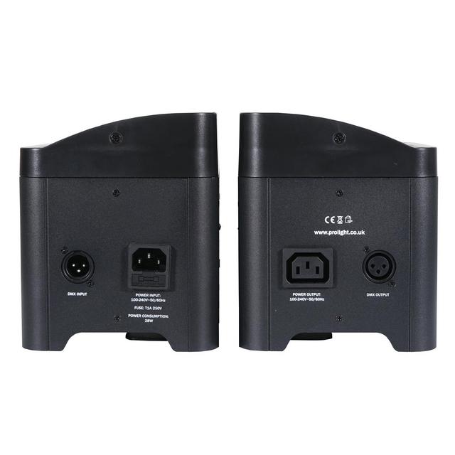 Colour Raider Lithium Battery Uplighter Pack - thumbnail image 3