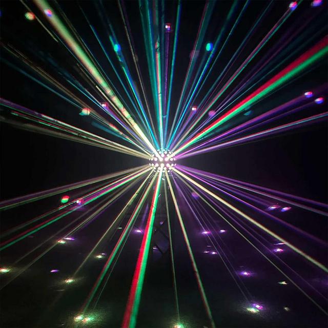 Equinox Asteroid LED Mirror Ball Effect - Black Housing - thumbnail image 8