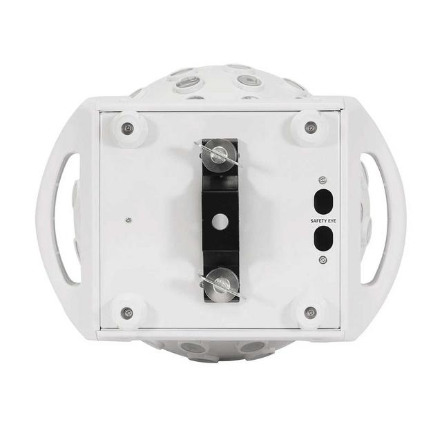 Equinox Asteroid LED Mirror Ball Effect - White Housing - thumbnail image 3