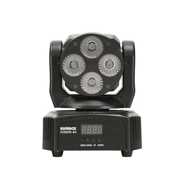 Equinox Fusion 40 Pack - Compact Quad-Colour LED Moving Head Set - thumbnail image 6