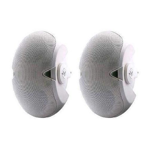 EVID 3.2T Wall Mount Indoor/Outdoor Speakers - White