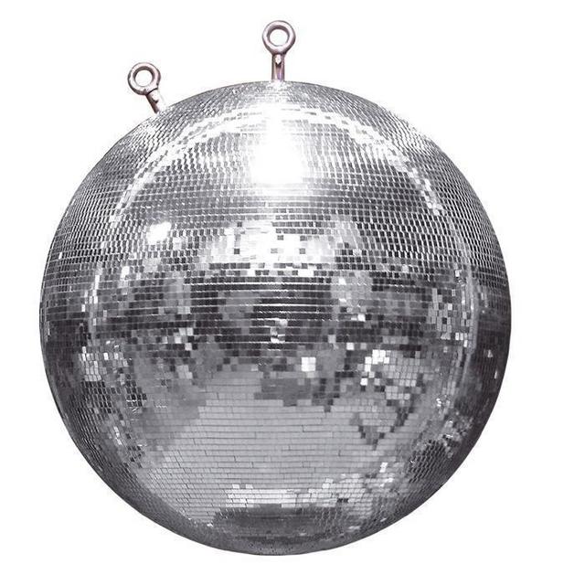 Professional 75CM Silver Mirror Ball With Fibreglass Core