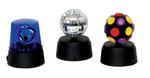 Funki Party Set Containing Mini Disco Baal,Blue Fuzzlight & Mirrorball with Rotator