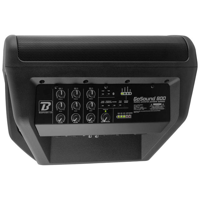 BoomTone DJ GoSound 800 - Battery PA Speaker - thumbnail image 3