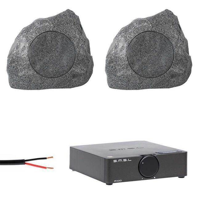 HiFi Outdoor Rock Speaker System - Bluetooth