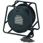 Adam Hall 40 Channel Stagebox on Cable Drum 32/8 50m