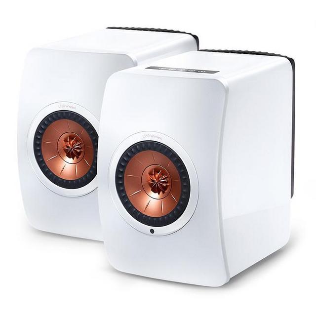 KEF LS50 Wireless Bookshelf Speakers - Pair