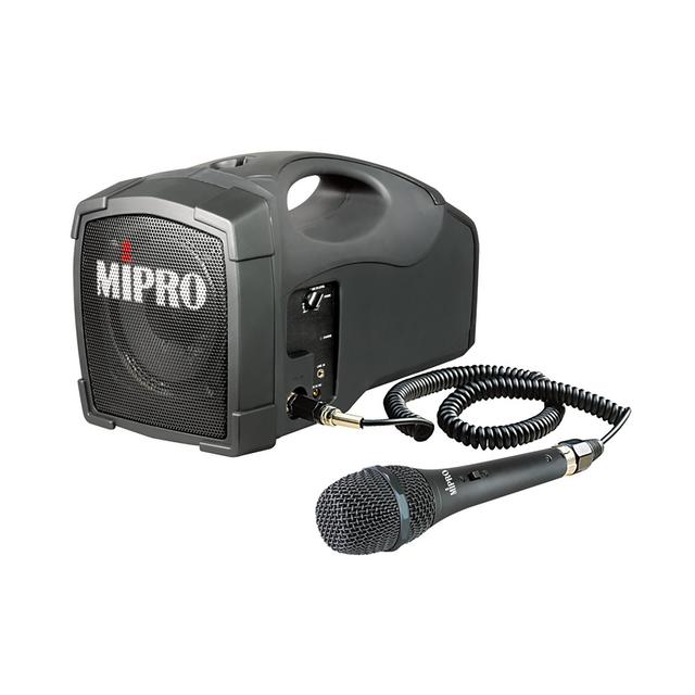 30W Portable MIPRO PA Amplifier With Wired Mic.