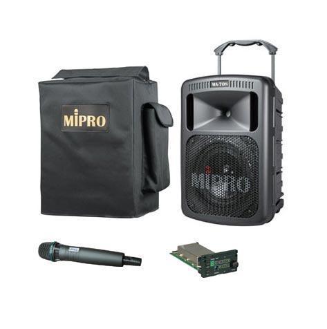 MiPro MA-708 with Receiver, Wireless Hand Held Microphone & Case