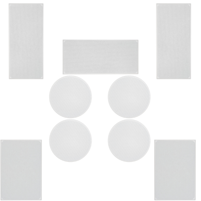 Monitor Audio (200 Series) 5.x.4 Ceiling Speaker Pack ATMOS Ready - thumbnail image 2