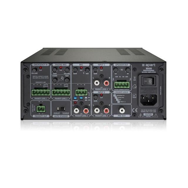 Apart Audio MA60 Rear View - thumbnail image 2