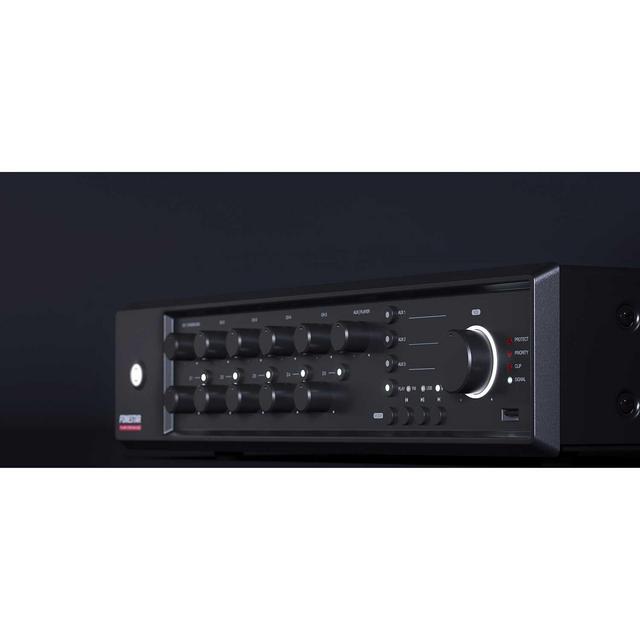 Fonestar MAX-480Z 480W 100V PA Amplifier (5 or Single Zone) - thumbnail image 6