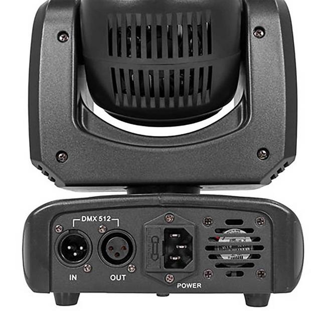 BoomTone DJ MaxiBeam100 Compact 100W LED Moving Head - thumbnail image 9