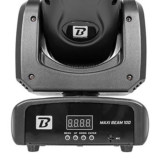 BoomTone DJ MaxiBeam100 Compact 100W LED Moving Head - thumbnail image 8