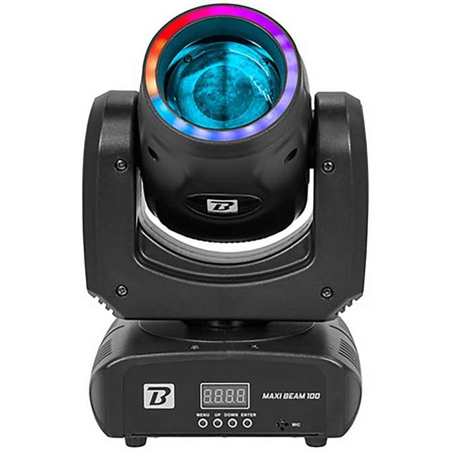 BoomTone DJ MaxiBeam100 Compact 100W LED Moving Head - thumbnail image 6