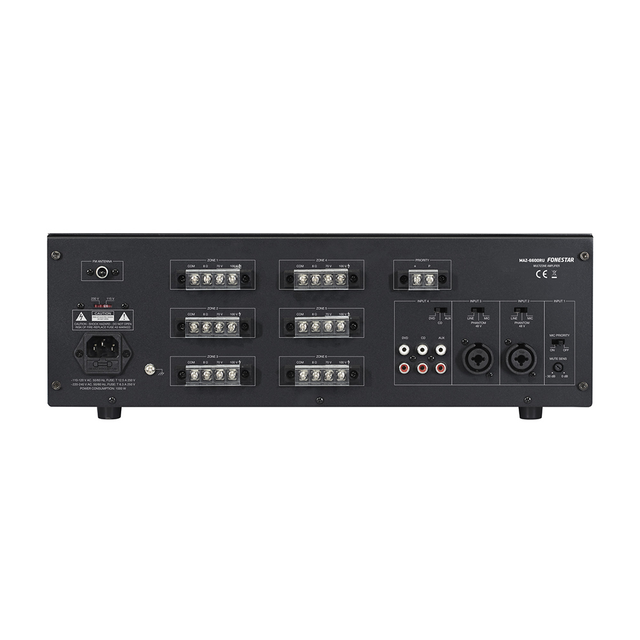 Fonestar MAZ-6600RU 6 x 100W Matrix Amplifier - thumbnail image 2