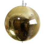 40cm Professional Gold Mirror Ball With 5mm Facets