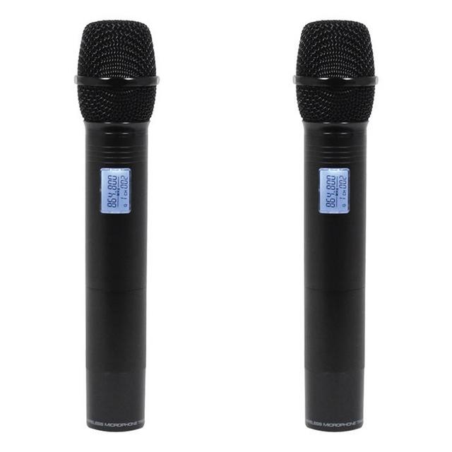 W Audio RM 30T Twin UHF Handheld Radio Microphone System - thumbnail image 4