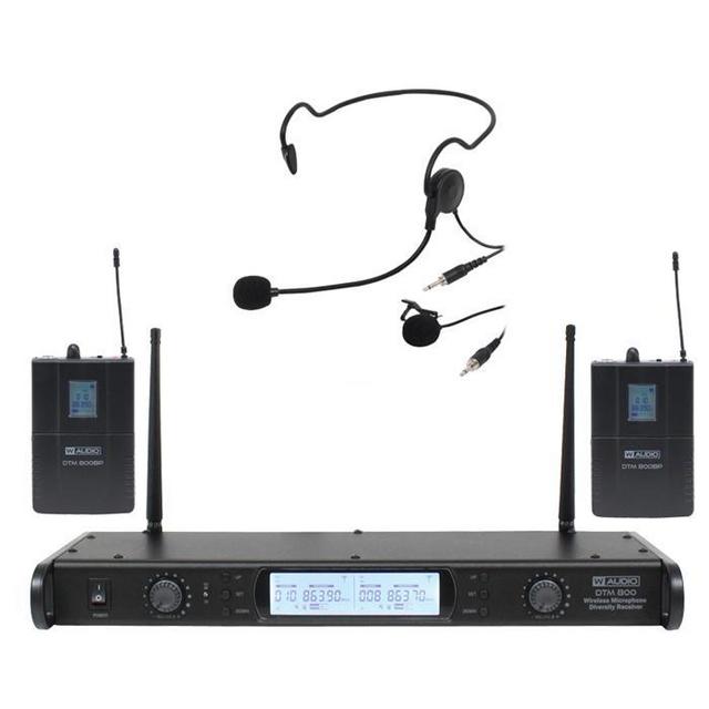Next product: W Audio DTM 800 Twin Beltpack Diversity System (863.0Mhz-865.0Mhz)