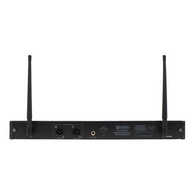 W Audio DTM 800 Twin Beltpack Diversity System (863.0Mhz-865.0Mhz) - thumbnail image 3