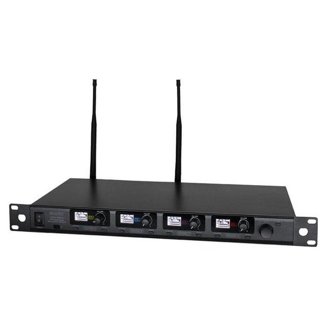 W Audio DQM 800H Quad Handheld UHF Radio Microphone System - thumbnail image 2