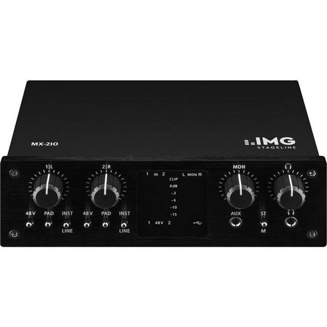 IMG Stageline MX-2IO 2 Channel Recording Interface - thumbnail image 2