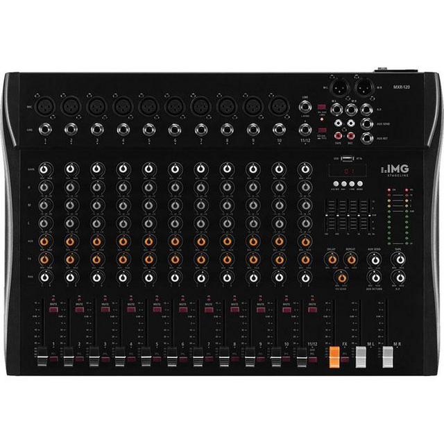 IMG Stageline MXR-120 12-Channel Mixer