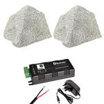 Outdoor Bluetooth Rock Speakers (Pair)