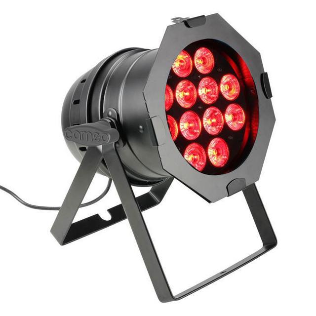 Cameo PAR 64 RGBWA + UV 12 x 10W LED Can