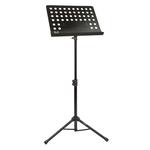 Orchesteral Style Perforated Platter Music Stand