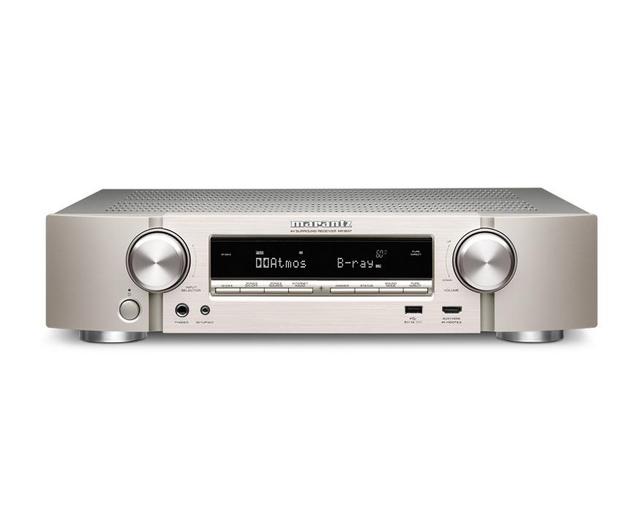 Marantz NR1607 - Front View - Silver Gold