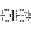NTE-10/3 Audio Transformer 1:3/1:10 For Microphone Signals